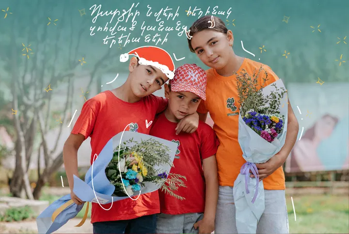 Become the Santa Claus for the children of fallen mothers