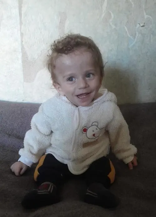 One-year-old Aren needs genetic testing