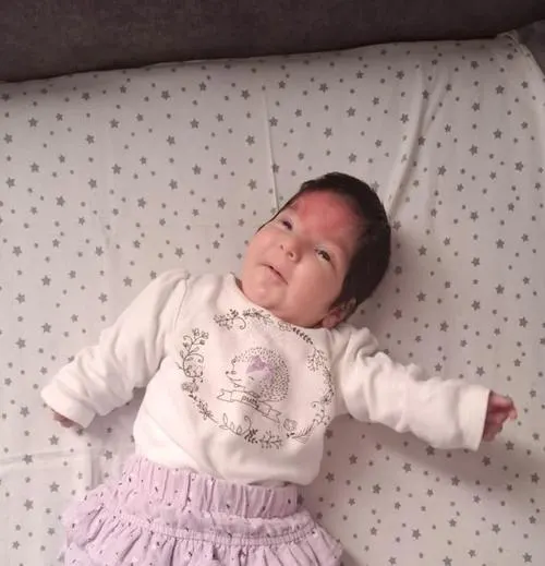 Baby Elina urgently needs a genomic test