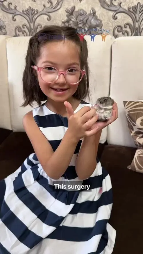 Viktoria needs an eye surgery!